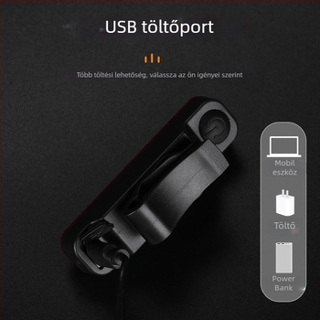 MTB kerékpár hátsó LED lámpa több üzemmóddal, újratölthető — Jiuyue/yuuisd