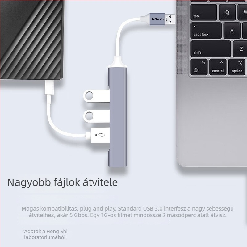 Balance Lion USB 3.0 4-portos USB hub és bővítő dokkoló