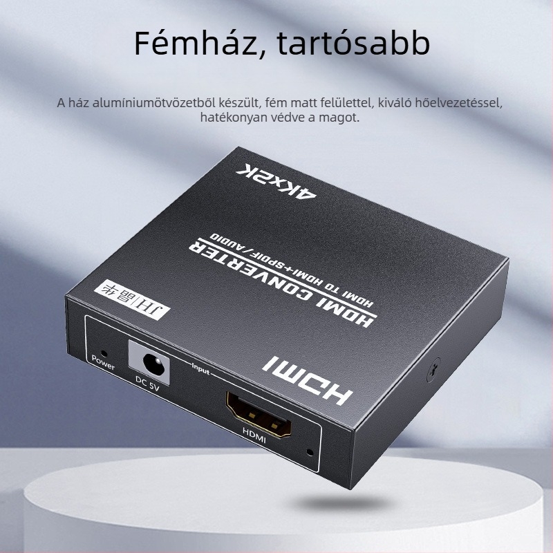 Jinghua HDMI hang optikai splitter 2.0, 4K digitális optikai hangátalakító