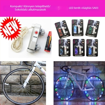 Colorful Knight 20LED Kerékpár LED Füzér SA03