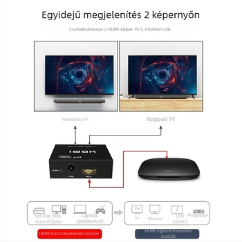 Maxtor MT-SP102M HDMI osztó 1x2 4K