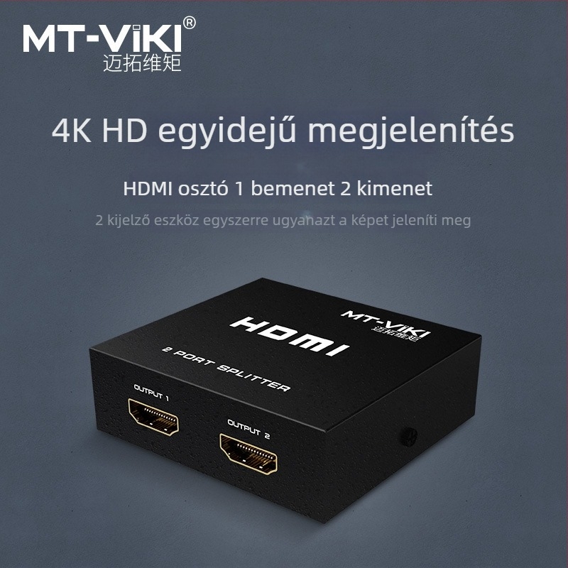 Maxtor MT-SP102M HDMI osztó 1x2 4K