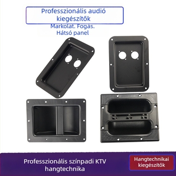 Színpad hangszórókhoz tartozékok — Shadow fiber derékszögű vas fogantyú és hátsó panel