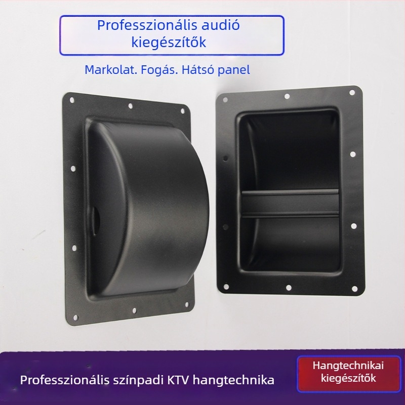 Színpad hangszórókhoz tartozékok — Shadow fiber derékszögű vas fogantyú és hátsó panel