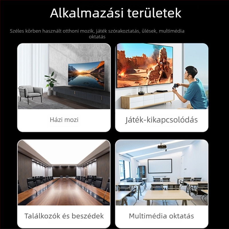 HDMI audio extractor és kapcsoló XQ-0046, 4K, 5.1 hang, optikai és koaxiális digitális kimenet, 3,5 mm analóg kimenet