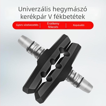Kerékpár fékbetét hegyi kerékpárhoz, V-fékkel, gumibetét, univerzális kompatibilitás (mechanikus fékezés; márka: Senowoiry/Ji Rui; modell: Brake pads; típus: Brake pads)