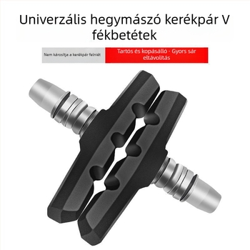 Kerékpár fékbetét hegyi kerékpárhoz, V-fékkel, gumibetét, univerzális kompatibilitás (mechanikus fékezés; márka: Senowoiry/Ji Rui; modell: Brake pads; típus: Brake pads)