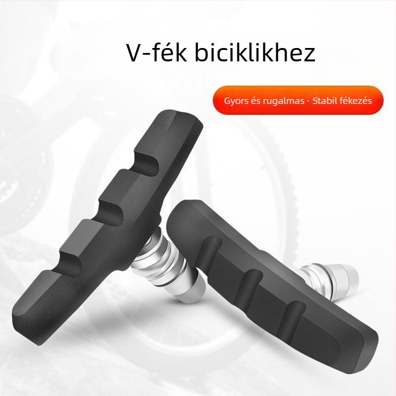Kerékpár fékbetét hegyi kerékpárhoz, V-fékkel, gumibetét, univerzális kompatibilitás (mechanikus fékezés; márka: Senowoiry/Ji Rui; modell: Brake pads; típus: Brake pads)