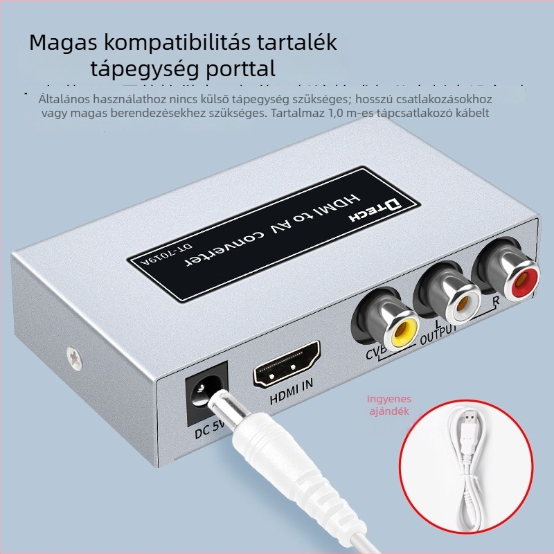 Dite DT-7019A HDMI-AV konverter, 2018-ban kiadva