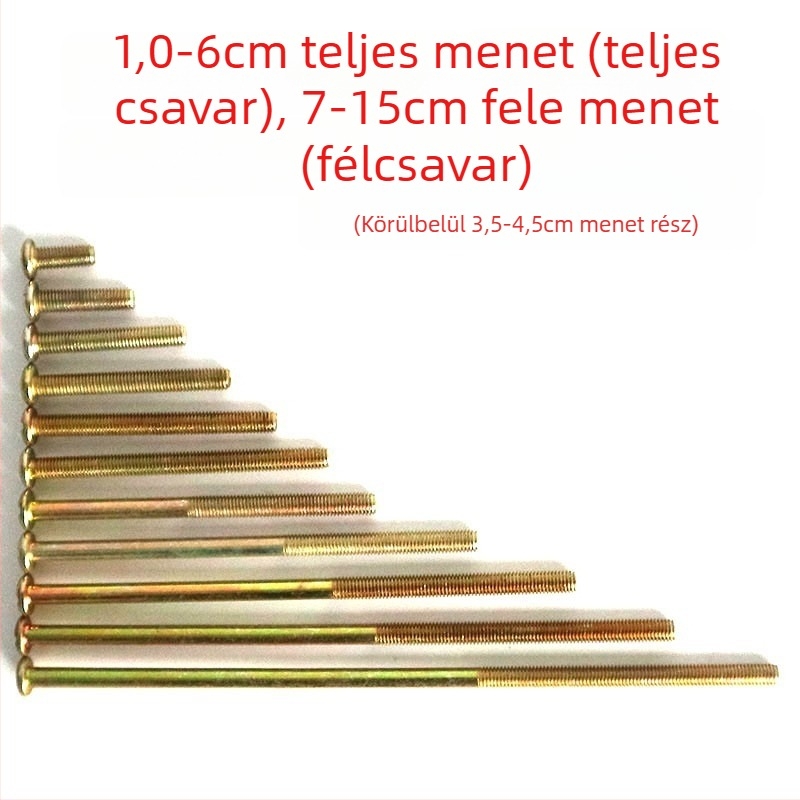 Hosszított kapcsoló- és aljzatpanel univerzális kábeldobozhoz – M4 csavarok kompatibilitás, galvanizált Q235 acél, GB5783-86 szabvány, teljesítmény 4.8