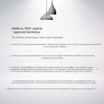 86-os típusú hangvezérelt folyosókapcsoló 60 másodperces késleltetéssel, akusztikus-optikai érzékelő panel, LED energiatakarékos izzó, feszültség 440V-ig, beltéri dekorációhoz