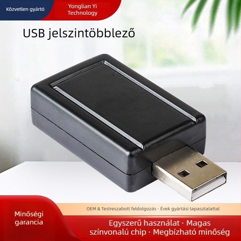 USB hub jel-erősítővel és adatjavítással (Model 1 • 2024-ben megjelent • Windows 7 kompatibilis)
