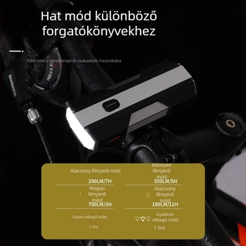EOS800 Kerékpárfény éjszakai tekerésre - hegyikerékpár LED700LM