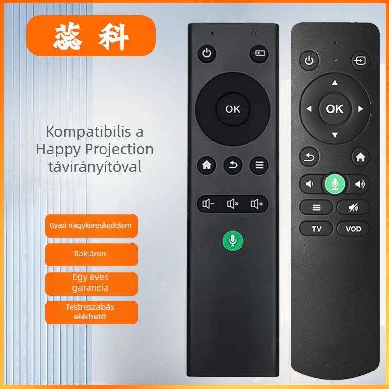 Ruike IR távirányító projektorra – kompatibilis a H7, H6, H8Pro, PS1 és S3 modellekkel