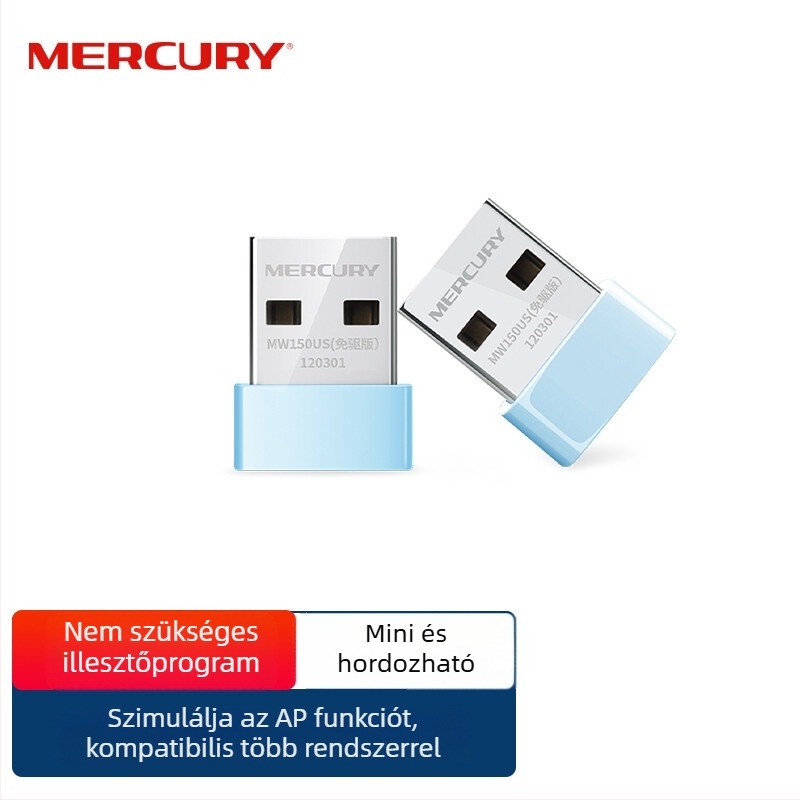 Mercury UX3 Driver nélküli kiadás AX300 WiFi 6 USB vezeték nélküli hálózati kártya