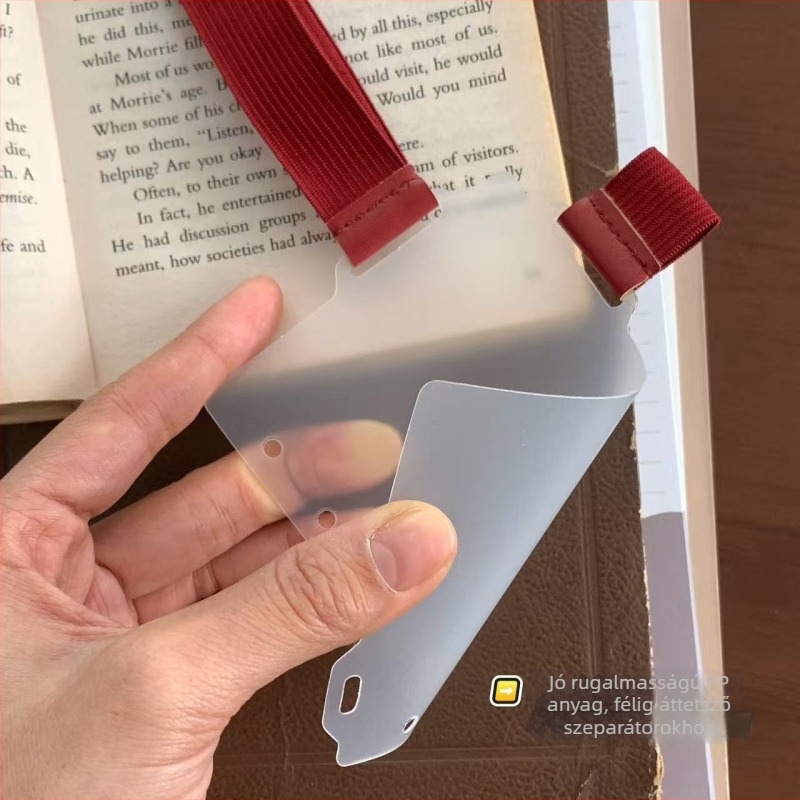 Yulu Füzetrendező elválasztó tollklippel – PP belső oldal, Loose-Leaf refill, testreszabható, kód Q3-120, 1 oldal