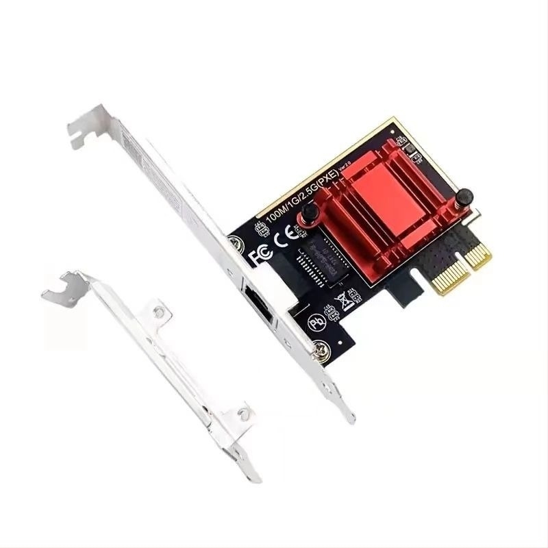 2,5G PCIe Ethernet hálózati kártya RTL8125B-vel, PXE lemez nélkül, PCIe x1