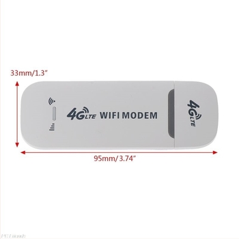 Otthoni iroda 4G USB vezeték nélküli dongle — Modell L376+, 100 Mbps, USB interfész, 802.11b/g/n, Frekvenciasávok B1/B3/B5
