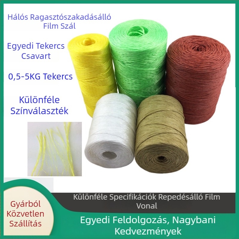 PP szalma kötél - Leap márka - 1,5 mm szélesség - 4 kg teherbírás