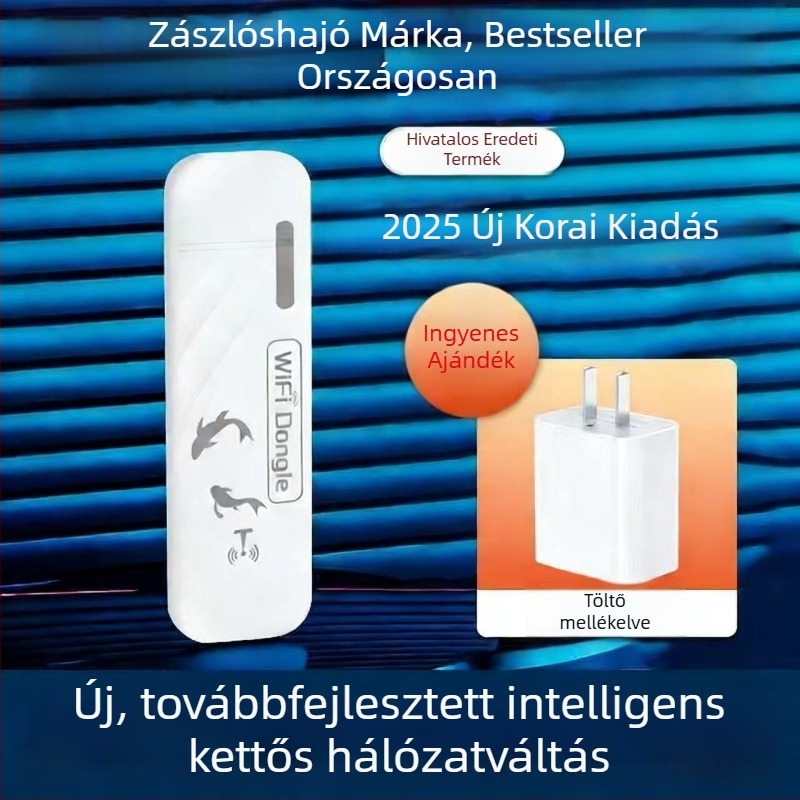 Új hordozható Wi‑Fi router – mobil, autóban, kollégiumban és albérletben használatra, 2,4/5 GHz, 150 Mbps, 802.11n