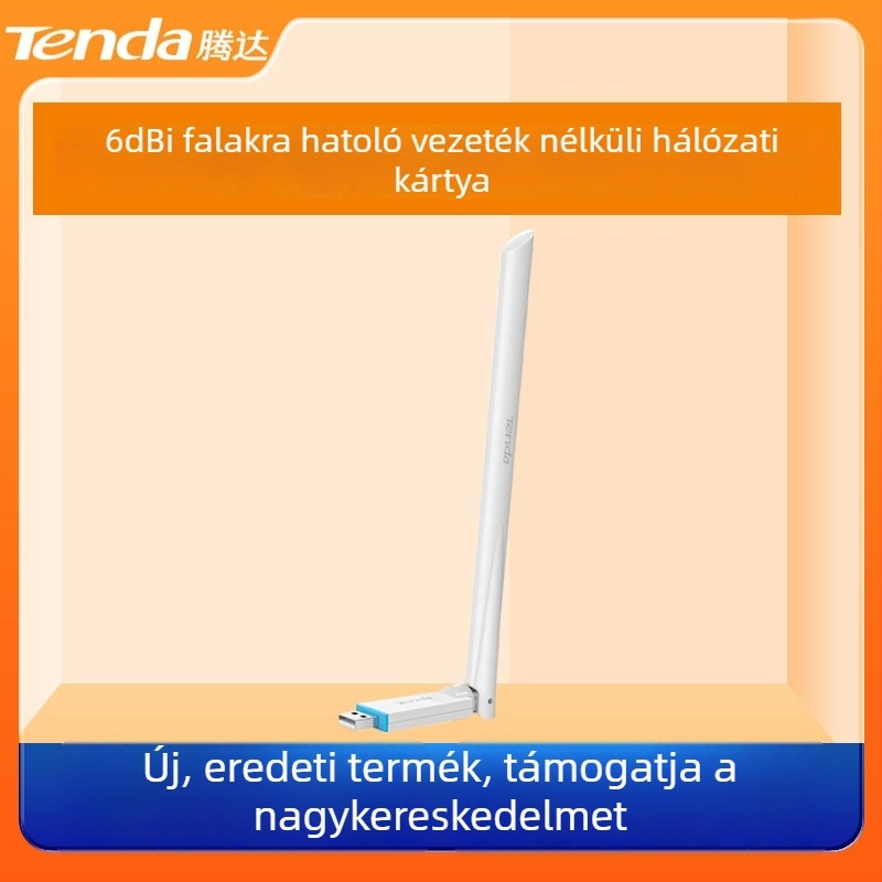 Tengda U2 AX300 meghajtó nélküli USB vezeték nélküli hálózati kártya, 300 Mbps, 2,4 GHz, USB interfész, támogatja IEEE 802.11ax/b/g/n