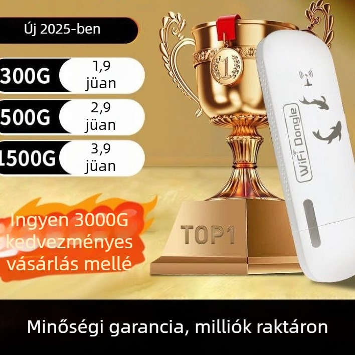 Intelligens router U818 - 150 Mbps, 2,4 GHz, 802.11b/n, alkalmazás-támogatás, tűzfal