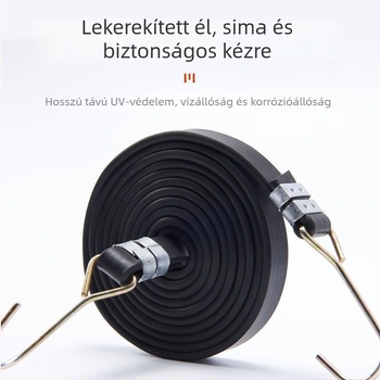 Friendly márkájú, dupla csatos, elasztikus gumipánt motorokra, elektromos kerékpárokra, csomagtartókra és poggyászokhoz