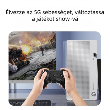 USB kettős sávos Wi‑Fi 6 vezeték nélküli hálózati kártya illesztőprogram nélkül, 2,4/5 GHz, 1300 Mbps, USB Bluetooth 5.4