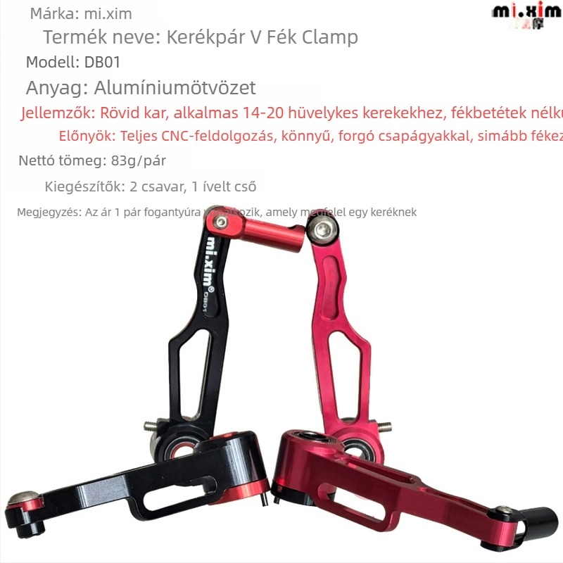 Mi.xim DB01 V-féknyereg, mechanikus fékezés