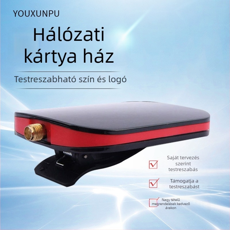 Vezeték nélküli hálózati kártya műanyag burkolat — ABS anyag, elektronikus termék burkolat, Shenzhen eredet