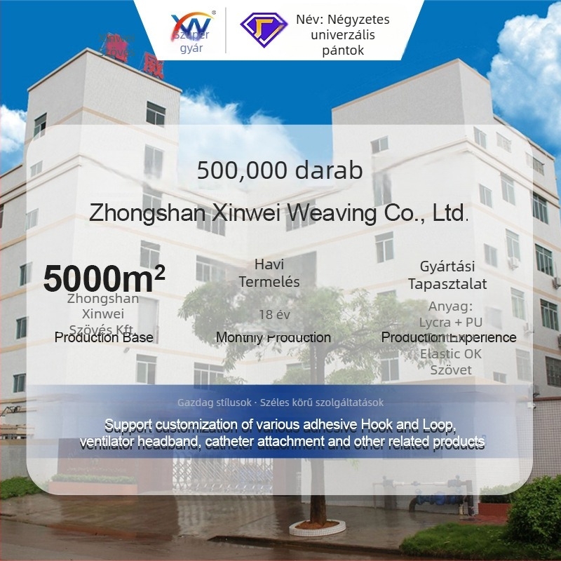 Xinwei CPAP fejpánt, anyagok: nylon + pamut + textil, kompatibilis a Yuyue YF-01YN-02 orr- és szájmaszkhoz