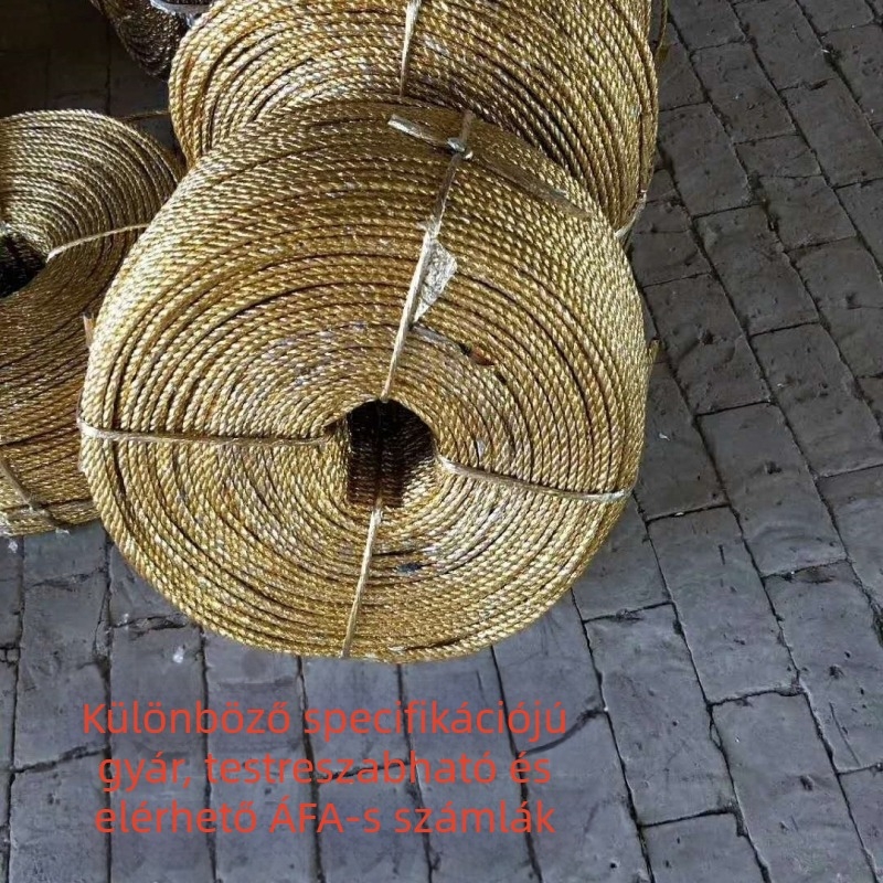Kötött csomagolózsinór polipropilénből, 200 kg szakítószilárdság, csomagoláshoz