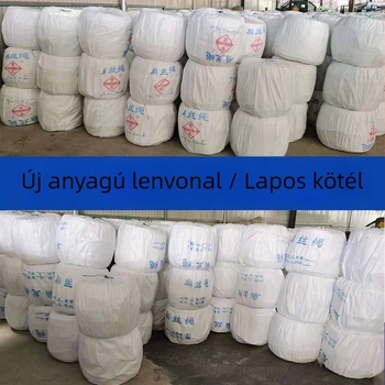 Jetshun polietilénből készült len kötél trágyatisztító gépekhez — lapos kötél rögzítéshez, 100 kg szakítószilárdság