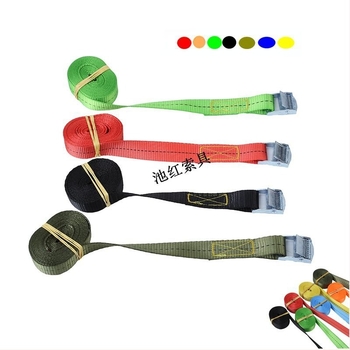 Feszítő heveder kötőöv, csattal, Pool Red Rigging, minivanhoz