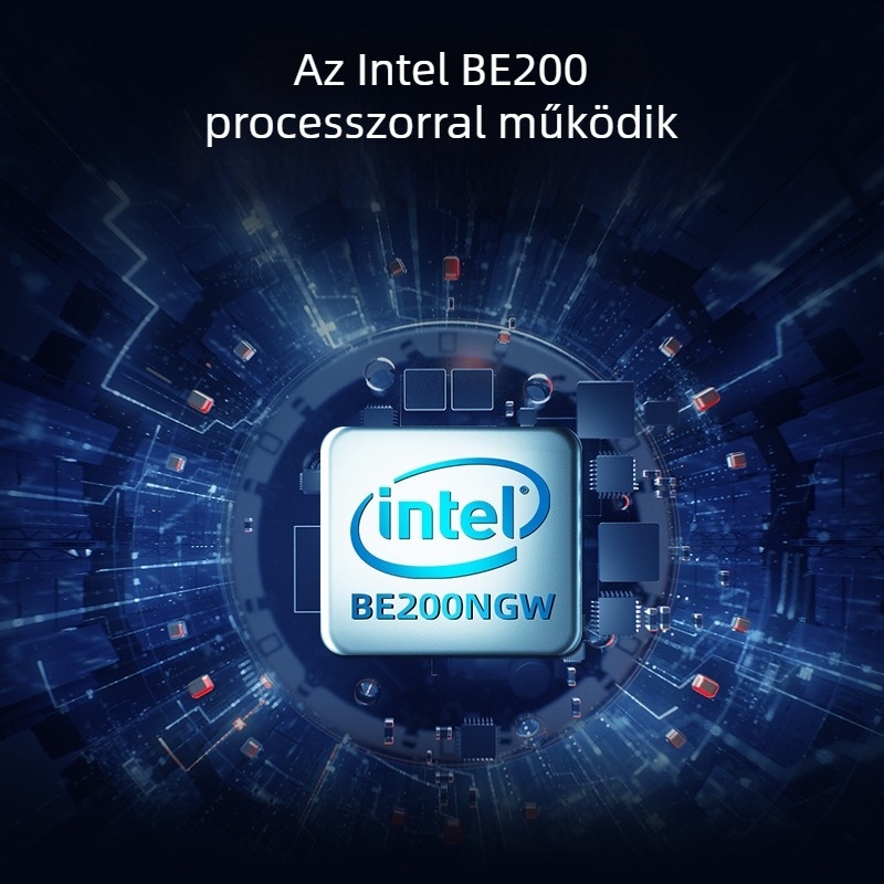 Edup EP-BE9715GS PRO PCIe vezeték nélküli hálózati kártya Bluetooth 5.4 – WiFi 7, 8774 Mbps, 2.4–5.8 GHz, kettős kiterjesztett antenna