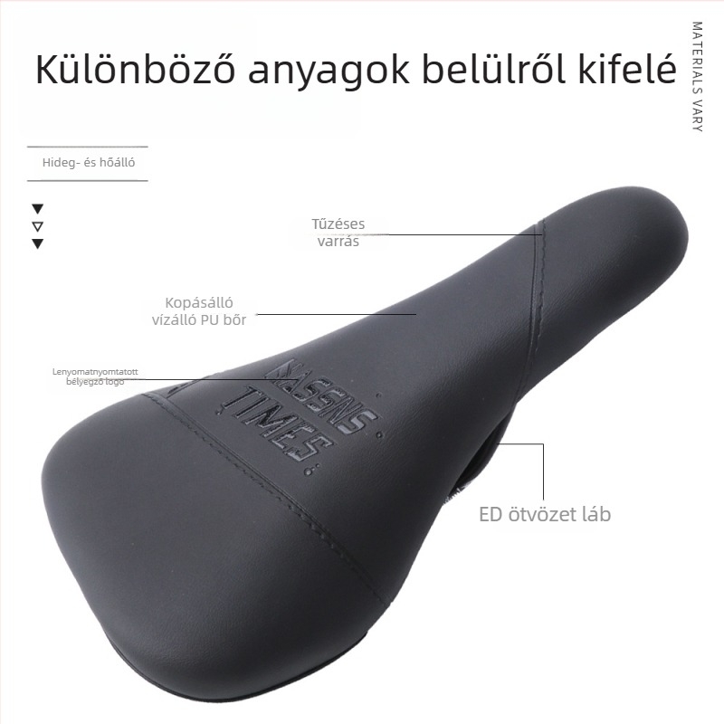 TP2003 kerékpárnyereg, modell TP2003, PU hab felület, kompatibilis hagyományos kerékpárokkal