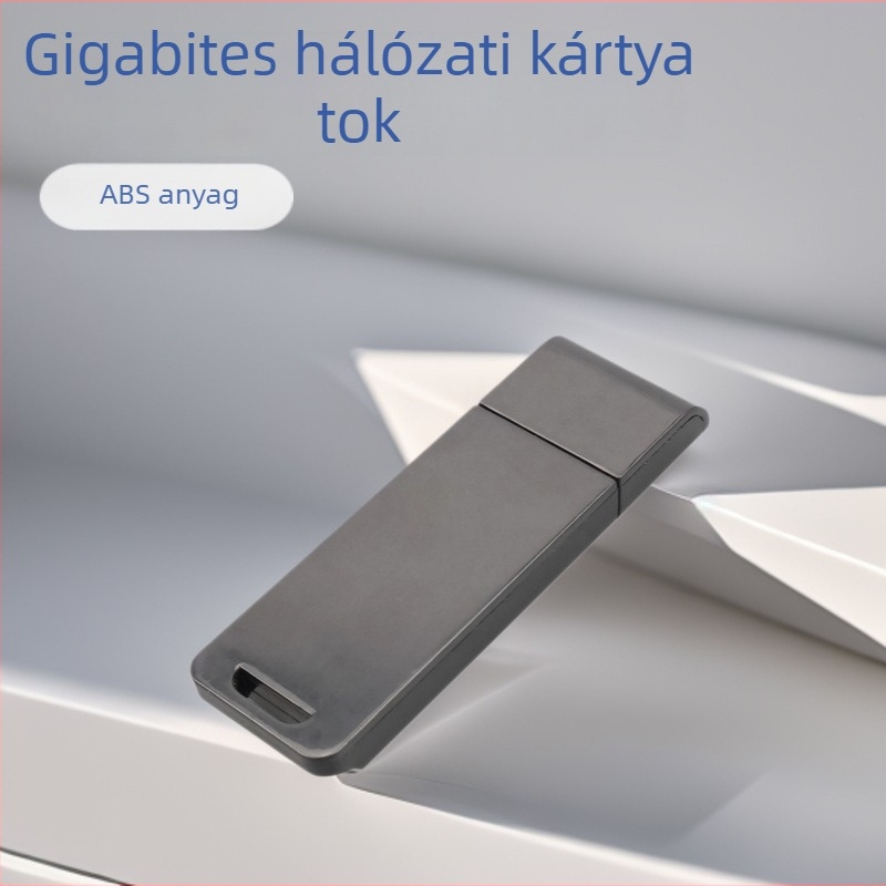 Műanyag burkolat vezeték nélküli USB Wi‑Fi adapterhez, nyakpánttal