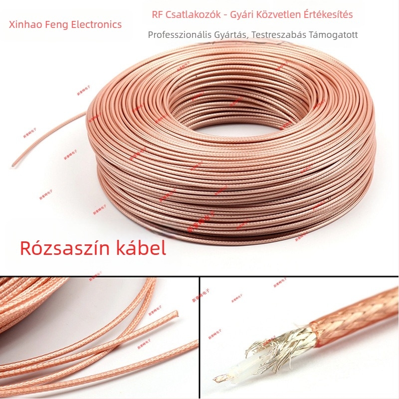 SMA-J férfi–férfi RF/GSM/GPRS/Wi‑Fi/Bluetooth hosszabbító antenna RG316 koaxiális kábellel