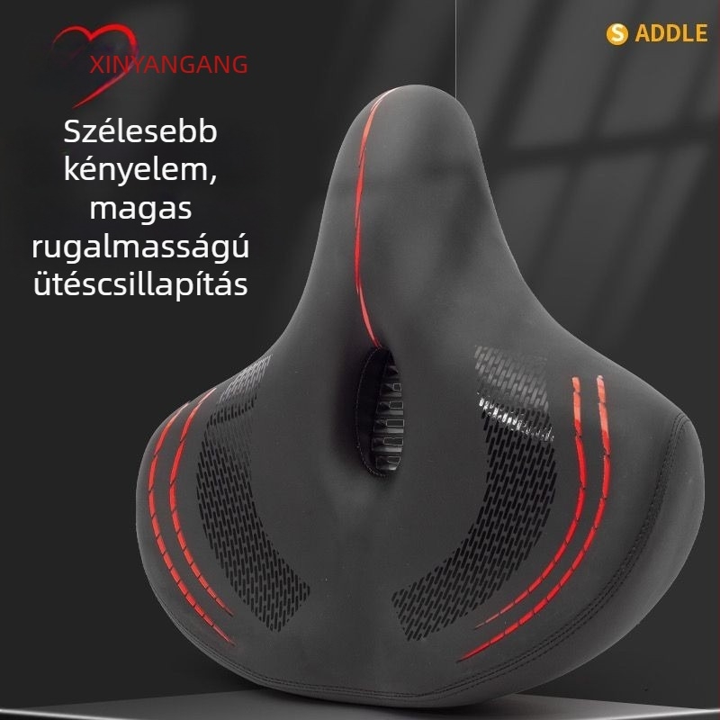 Kerékpárnyereg LX-605 – Xinyan Port, univerzális illesztés, anyagok: műanyag, szivacs, PU, Modell LX-605