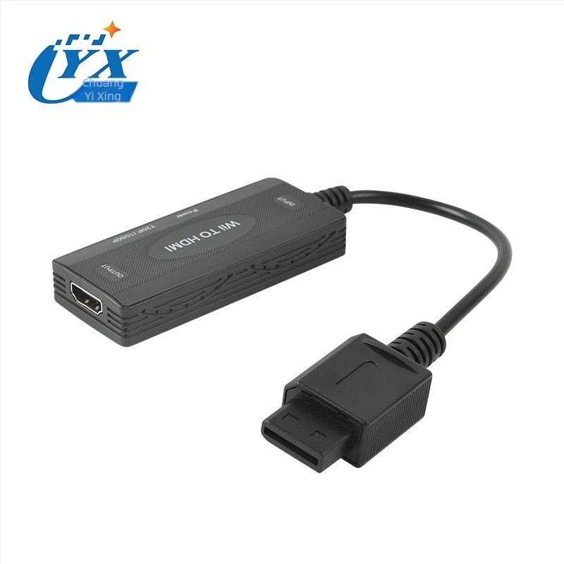 Wii to HDMI adapter, 1080p, minden rendszerrel kompatibil, játék HD-ben, energiaellátás támogatott