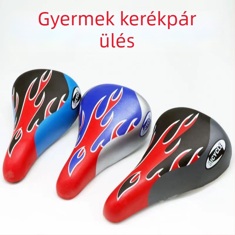 Gyermek kerékpár ülés, bőr, márka Child Star, modell 16 Flames, univerzális kompatibilitás babakocsikkal