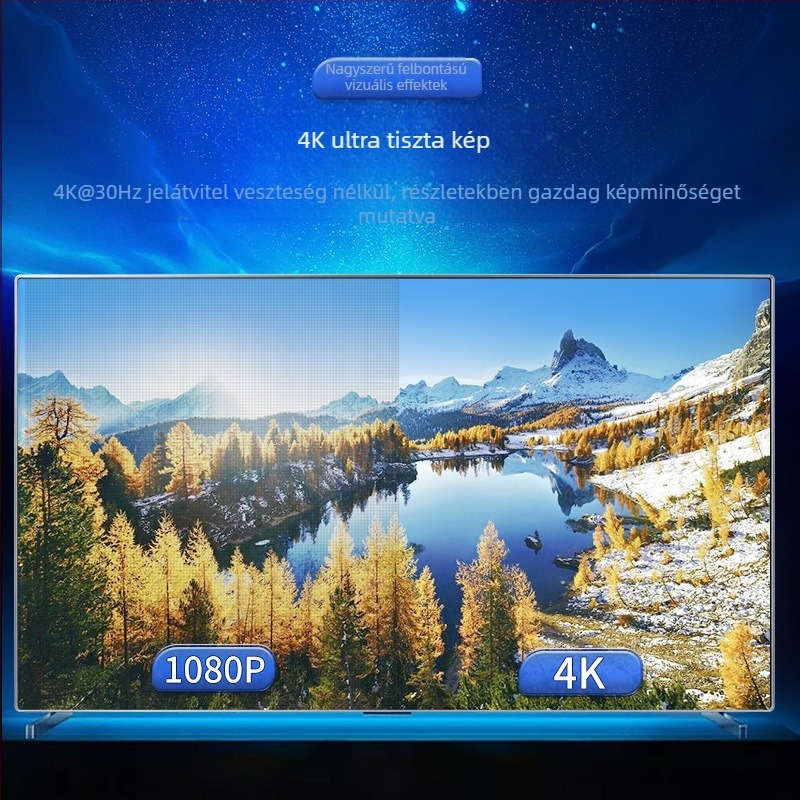 HDMI kapcsoló-elosztó V133A, 4K videótámogatás, távoli ébresztés nem támogatott, energia-kezelés nem támogatott