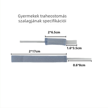 Shuman légcső-szalag — Velcro nylon rögzítőpánt endotrachealis használatra, ipari alkalmazás