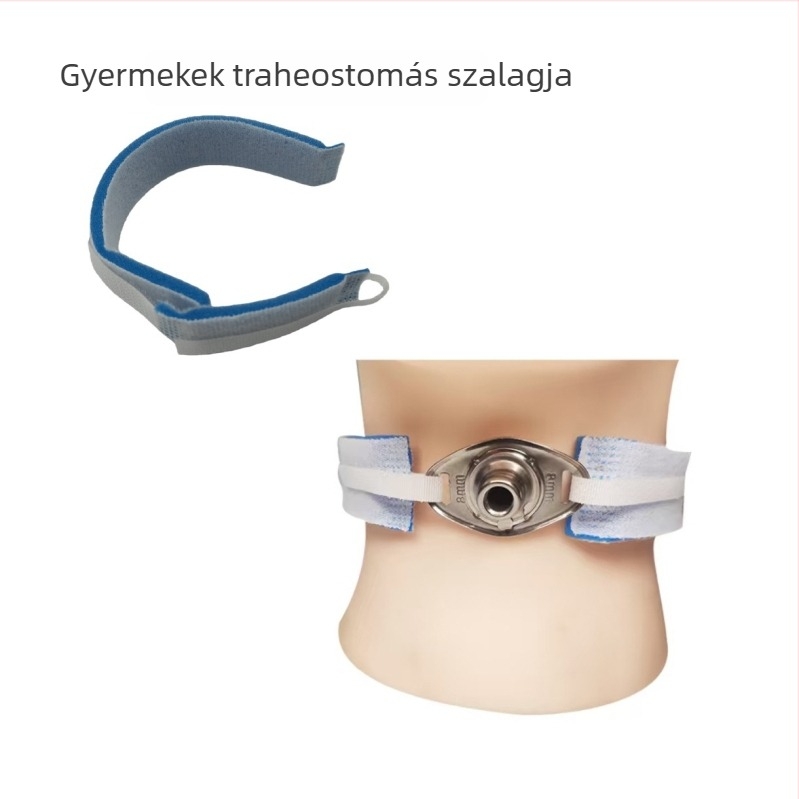Shuman légcső-szalag — Velcro nylon rögzítőpánt endotrachealis használatra, ipari alkalmazás