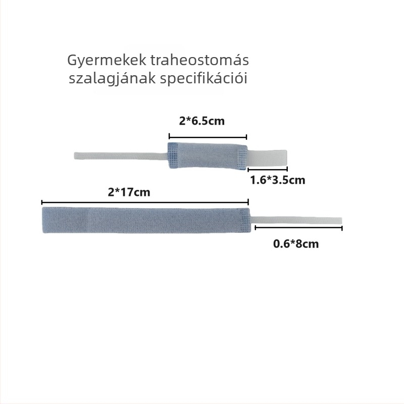 Shuman légcső-szalag — Velcro nylon rögzítőpánt endotrachealis használatra, ipari alkalmazás