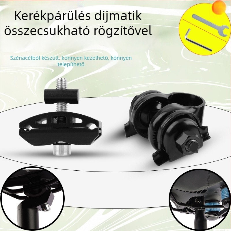 Kerékpárnyereg 6456, szénacél, hegyi kerékpárokhoz