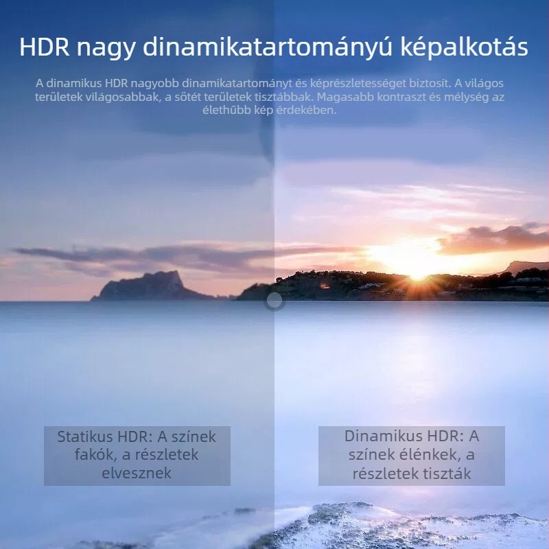 HDMI osztó 1×2, 4K@30Hz, HDMI 2.0