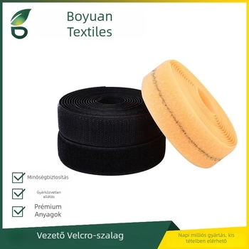 Antisztatikus Velcro szalag, nylon, vezetőképes kampófelület, ipari használat
