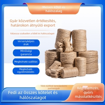 DIY-hoz jut kötél - Eredet Taian, Kína - Testreszabható hossz és specifikációk