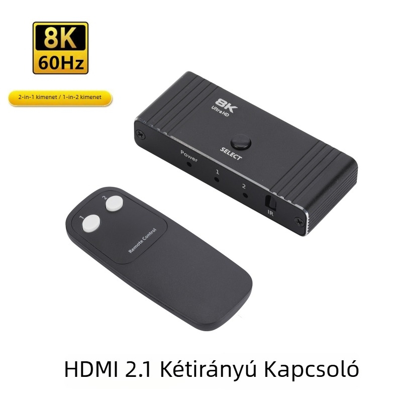 HDMI kapcsoló/osztó QHQ045, 8K60Hz